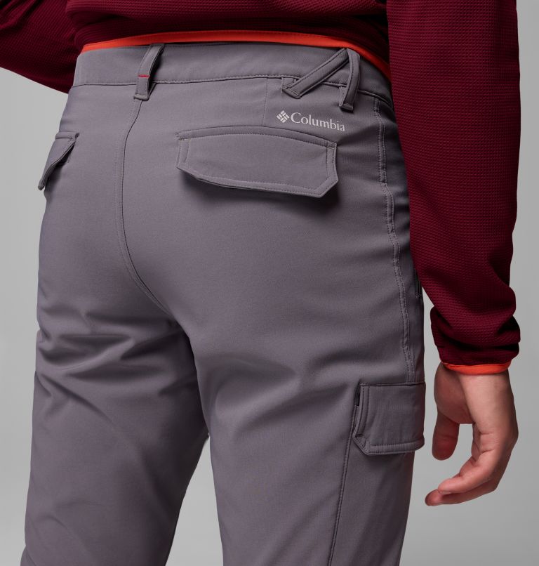 Men's Tech Trail Utility Winter Pants, Color: City Grey, image 7