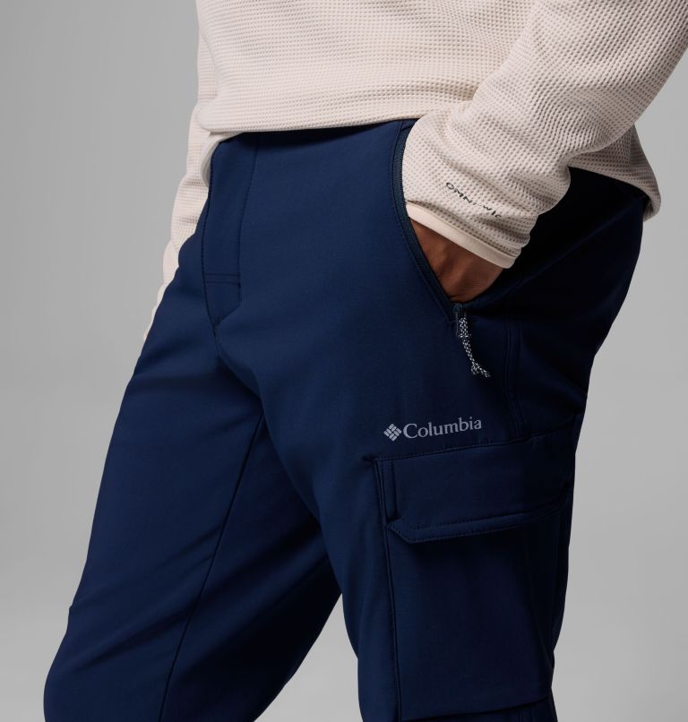 Men's Tech Trail Utility Winter Pants, Color: Collegiate Navy, image 6