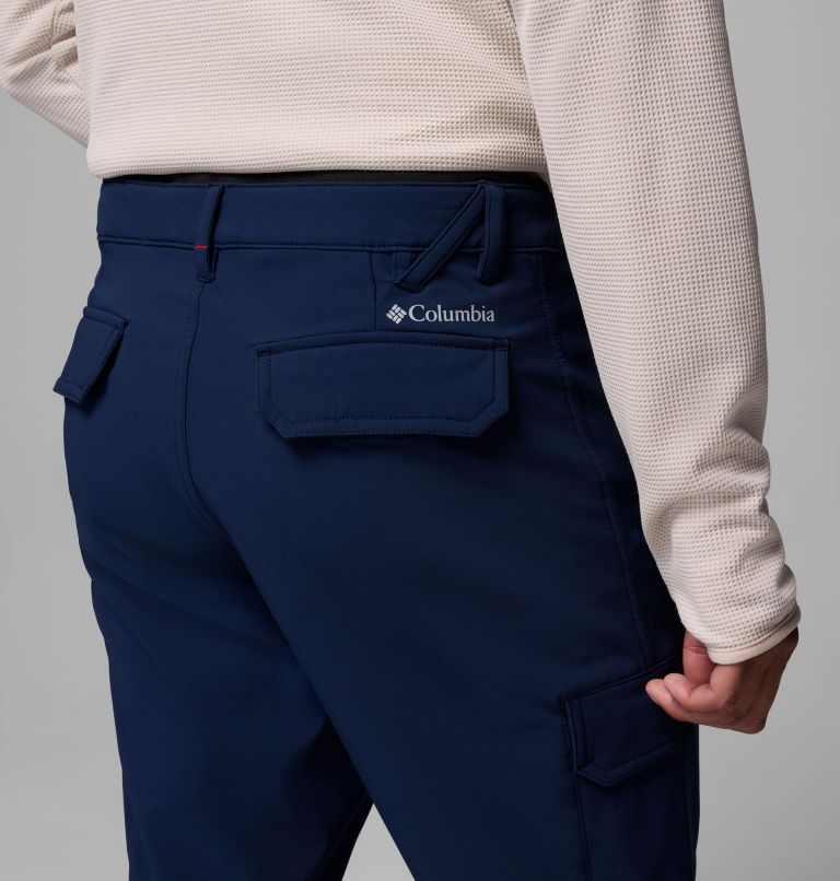 Men's Tech Trail Utility Winter Pants, Color: Collegiate Navy, image 7