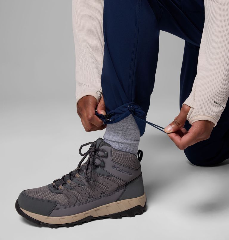 Men's Tech Trail Utility Winter Pants, Color: Collegiate Navy, image 8