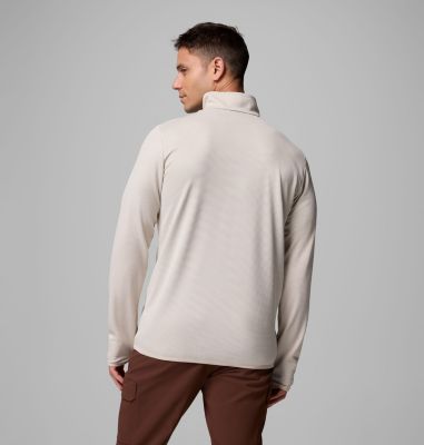 Men's Tech Trail Utility Warm Half Zip Pullover, Color: Dark Stone, image 3