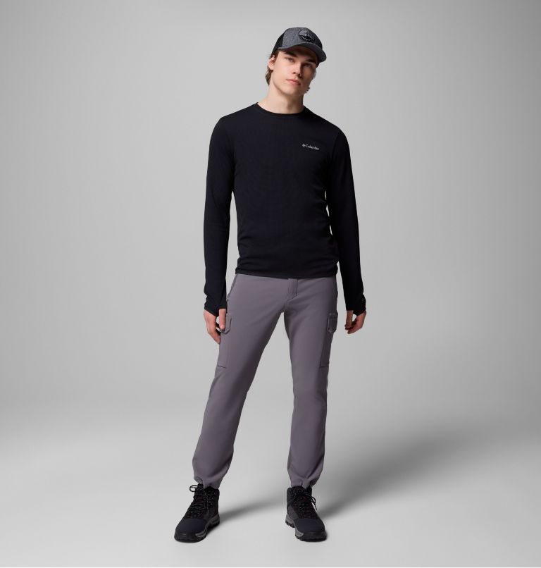 Tech Trail Utility Warm LS Crew | 010 | XXL, Color: Black, image 2