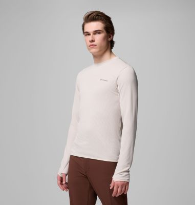 Men's Tech Trail Utility Warm Long Sleeve Crew Shirt, Color: Dark Stone, image 8