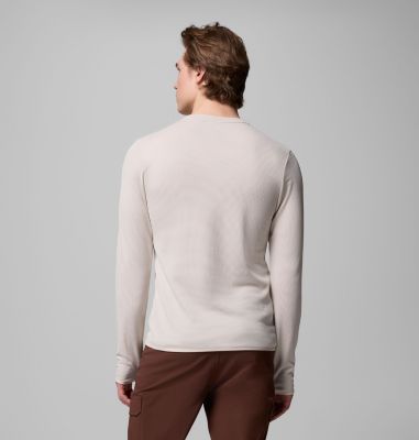 Men's Tech Trail Utility Warm Long Sleeve Crew Shirt, Color: Dark Stone, image 7