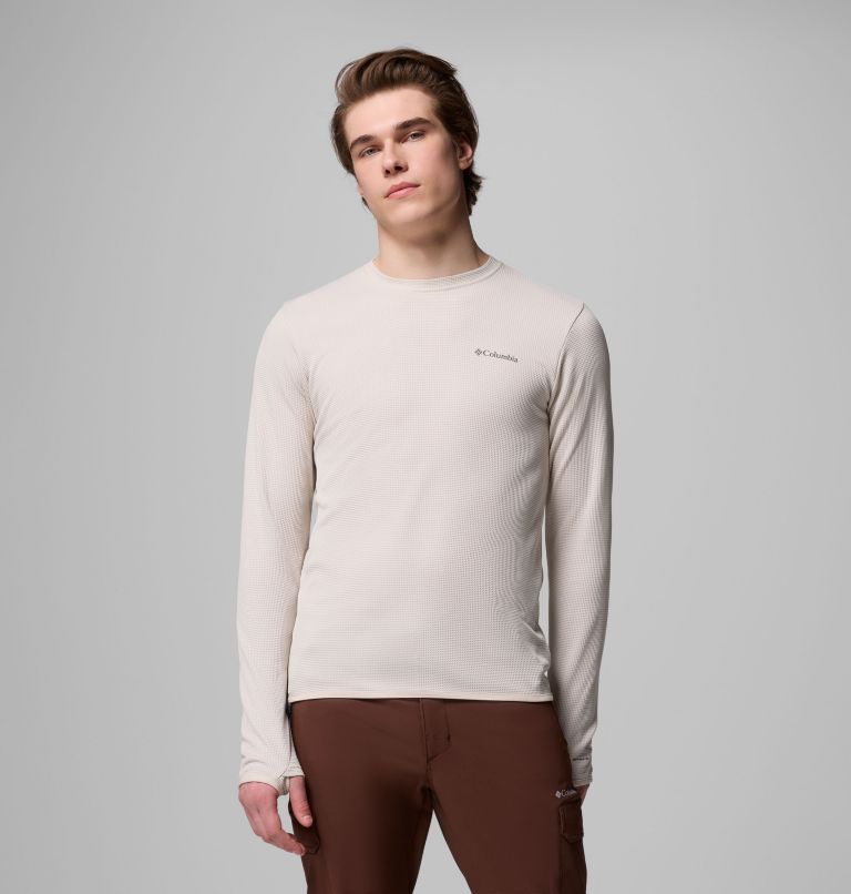 Tech Trail Utility Warm LS Crew | 278 | XL, Color: Dark Stone, image 1