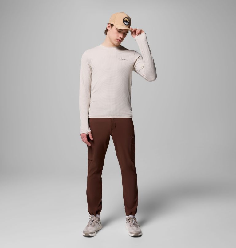 Tech Trail Utility Warm LS Crew | 278 | XL, Color: Dark Stone, image 2