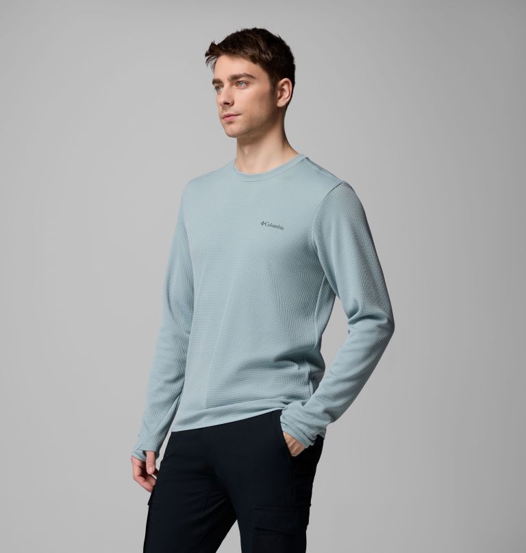 Tech Trail Utility Warm LS Crew | 461 | XS, Color: Crushed Blue, image 4
