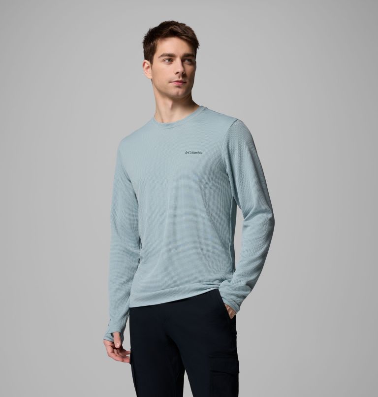 Tech Trail Utility Warm LS Crew | 461 | XS, Color: Crushed Blue, image 1
