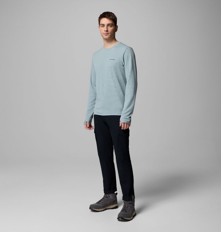 Tech Trail Utility Warm LS Crew | 461 | XS, Color: Crushed Blue, image 2
