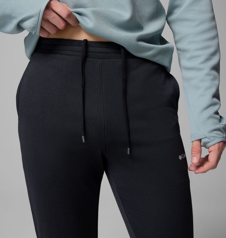 Essential Hike Grid Fleece Pant | 010 | XXL | R, Color: Black, image 5