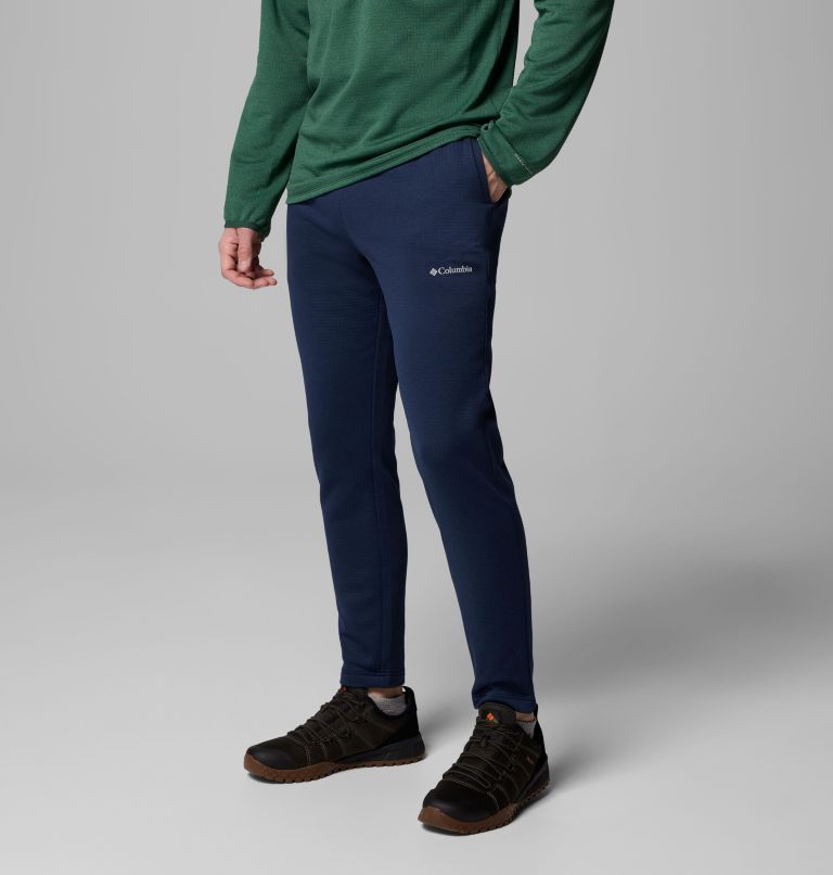 Essential Hike Grid Fleece Pant | 464 | M | R, Color: Collegiate Navy, image 4
