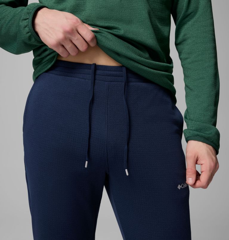 Essential Hike Grid Fleece Pant | 464 | M | R, Color: Collegiate Navy, image 5