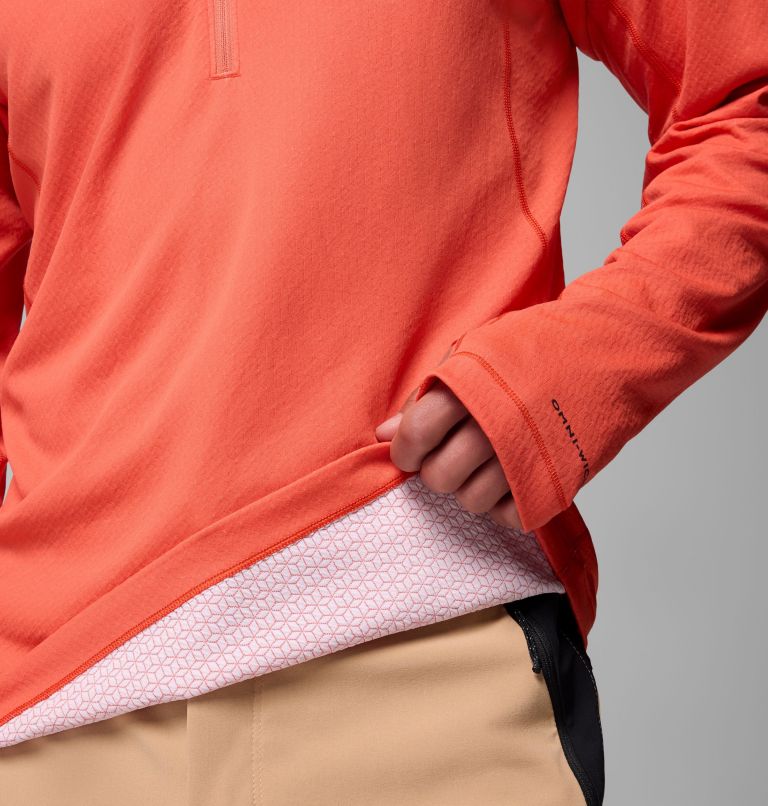 DriVenture Half Zip | 864 | L, Color: Zing, White, image 5