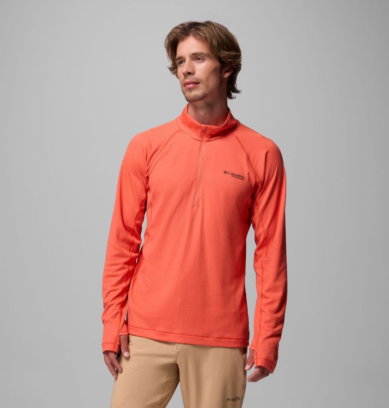 DriVenture Half Zip | 864 | L, Color: Zing, White, image 1