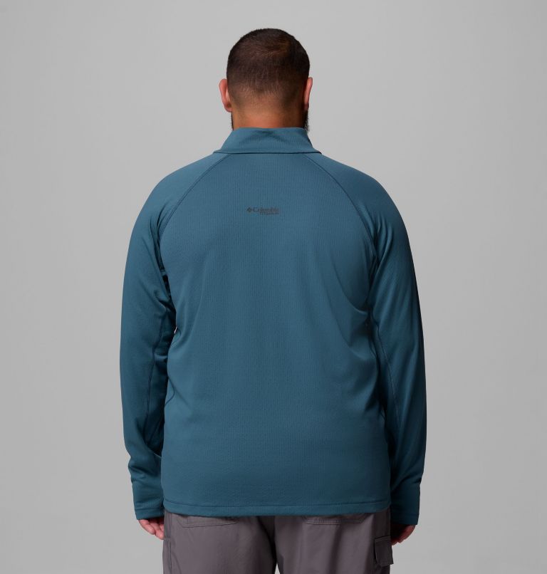 Men's DriVenture Half Zip Shirt - Big, Color: Everblue, Black, image 3