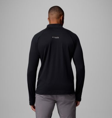 Men's DriVenture Half Zip Shirt - Tall, Color: Black, image 11