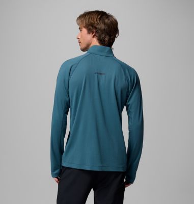 Men's DriVenture Half Zip Shirt - Tall, Color: Everblue, Black, image 3