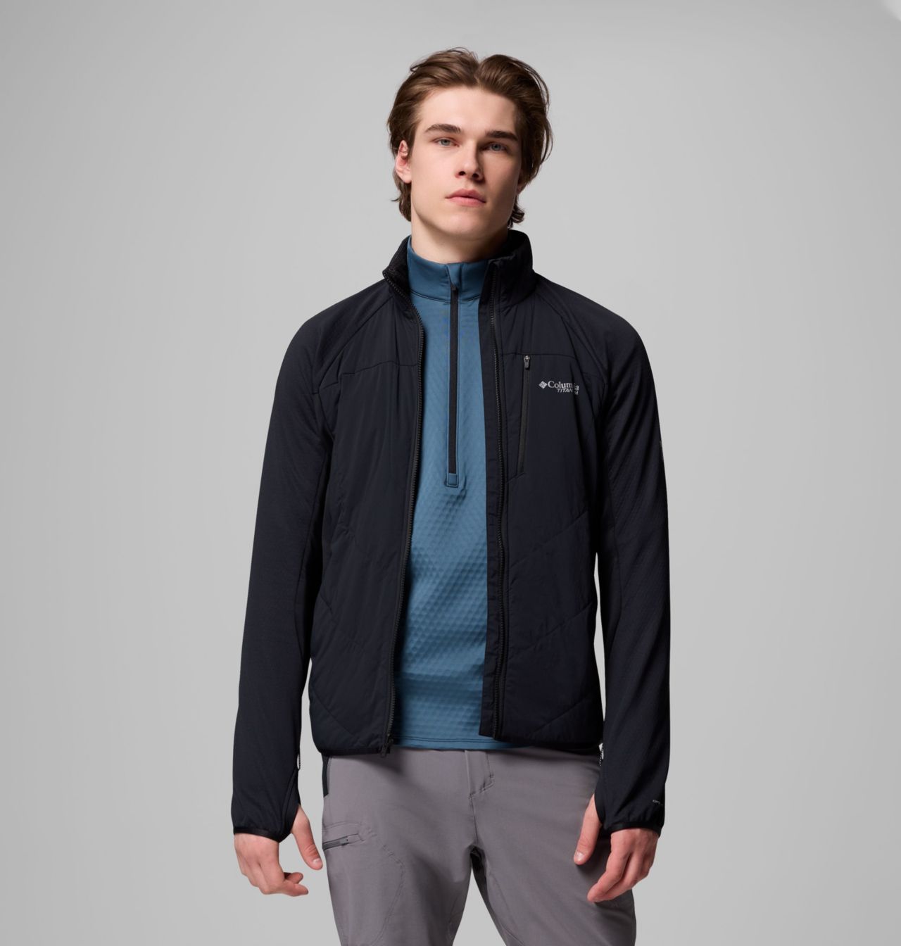 Men's Arctic Crest™ Hybrid Full Zip Jacket | 010 | L 5