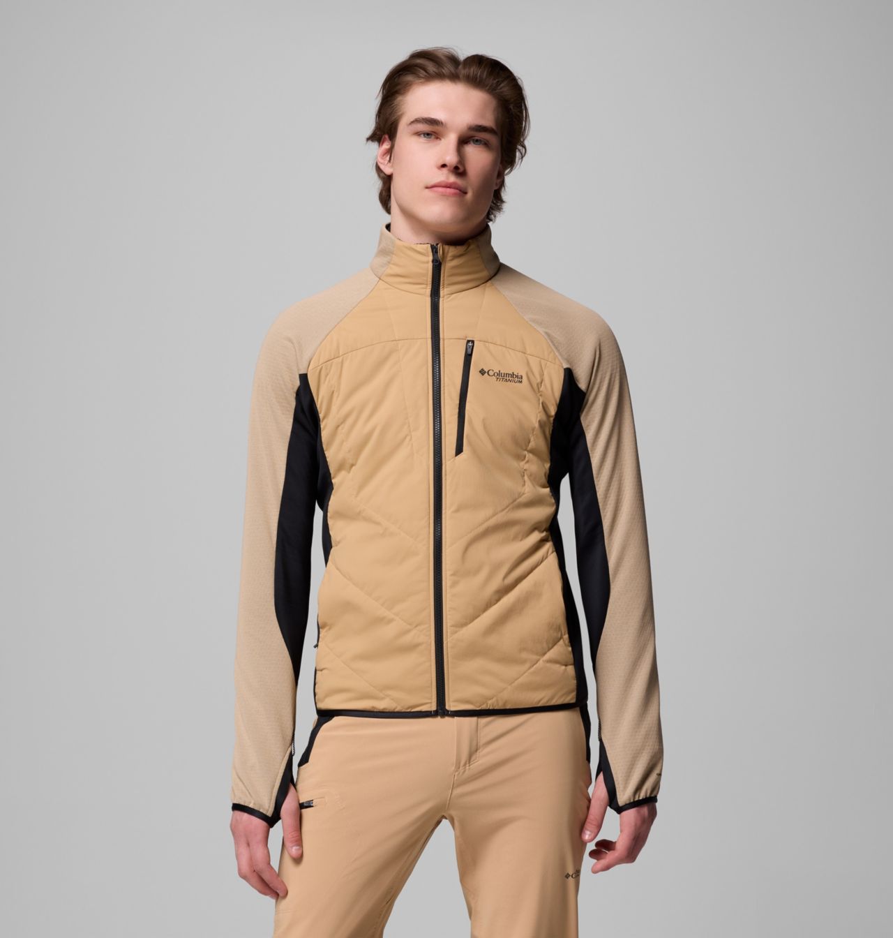 Men's Arctic Crest™ Hybrid Full Zip Jacket - Tall | 262 | 5XT 1