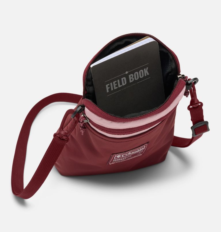 Cottonwood Creek Side Bag, Color: Rich Wine, Eraser Pink, image 3