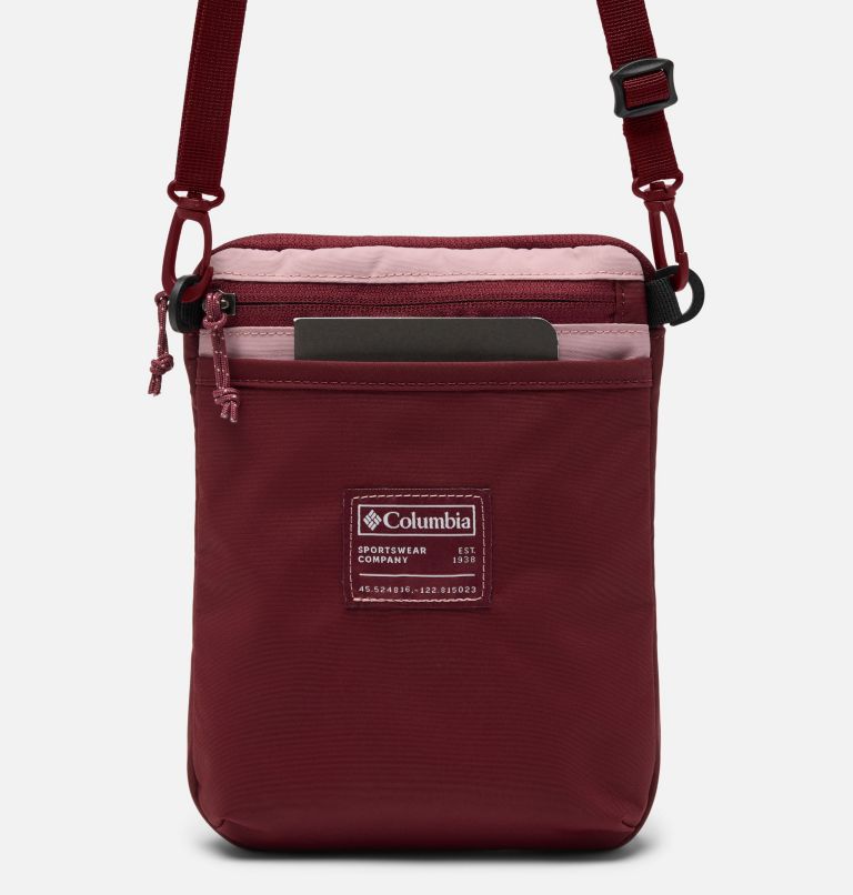 Cottonwood Creek Side Bag, Color: Rich Wine, Eraser Pink, image 5