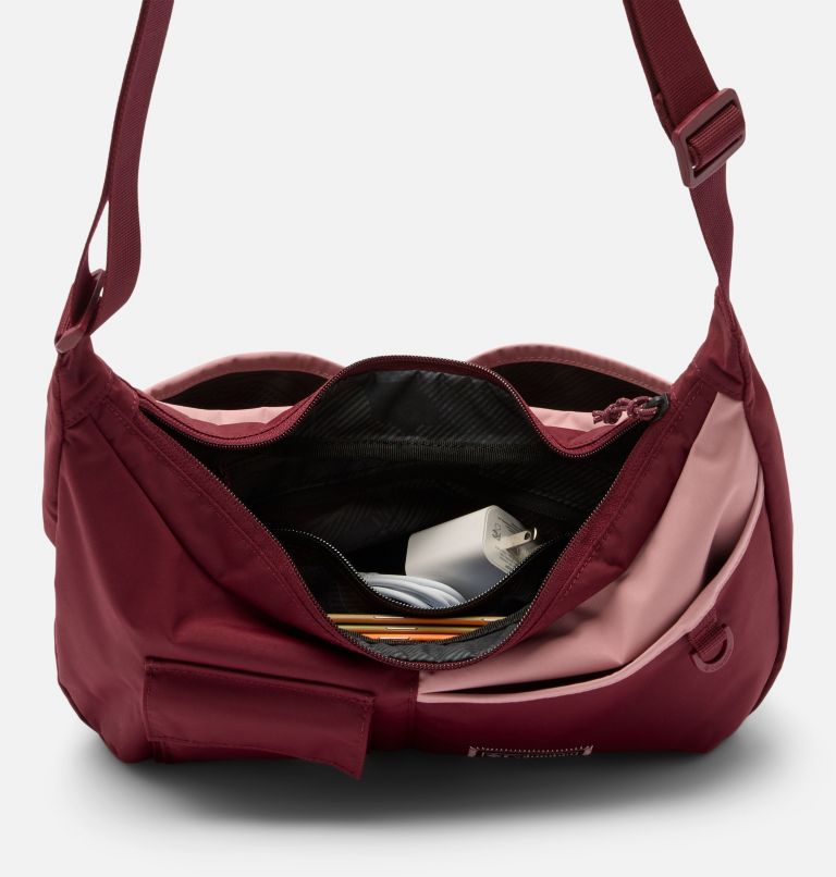 Cottonwood Creek Saddlebag, Color: Rich Wine, Eraser Pink, image 7
