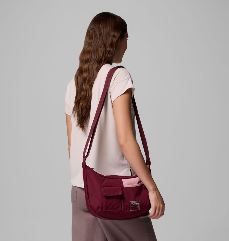 Cottonwood Creek Saddlebag, Color: Rich Wine, Eraser Pink, image 6