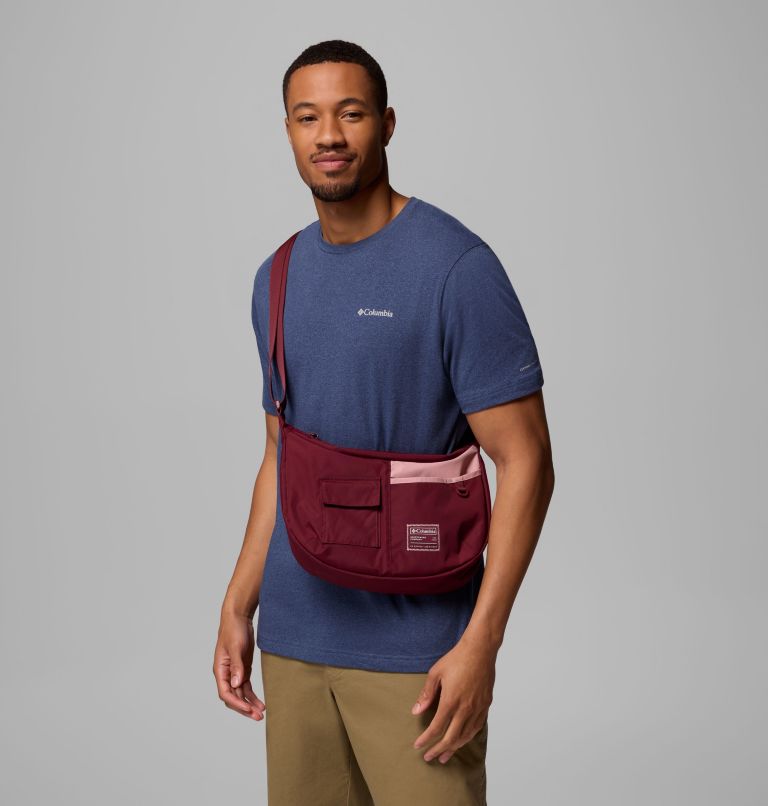Cottonwood Creek Saddlebag, Color: Rich Wine, Eraser Pink, image 3