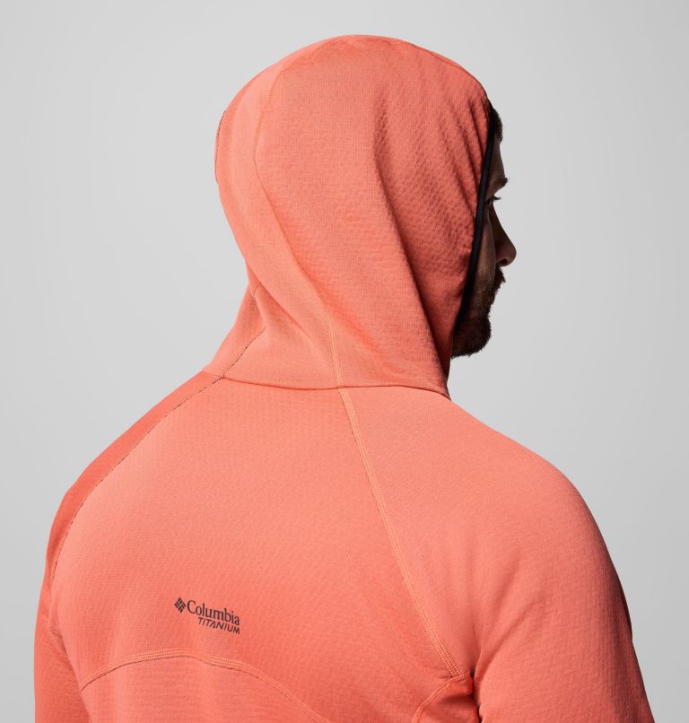 Men's Arctic Crest Bonded Full Zip Jacket, Color: Zing, image 9
