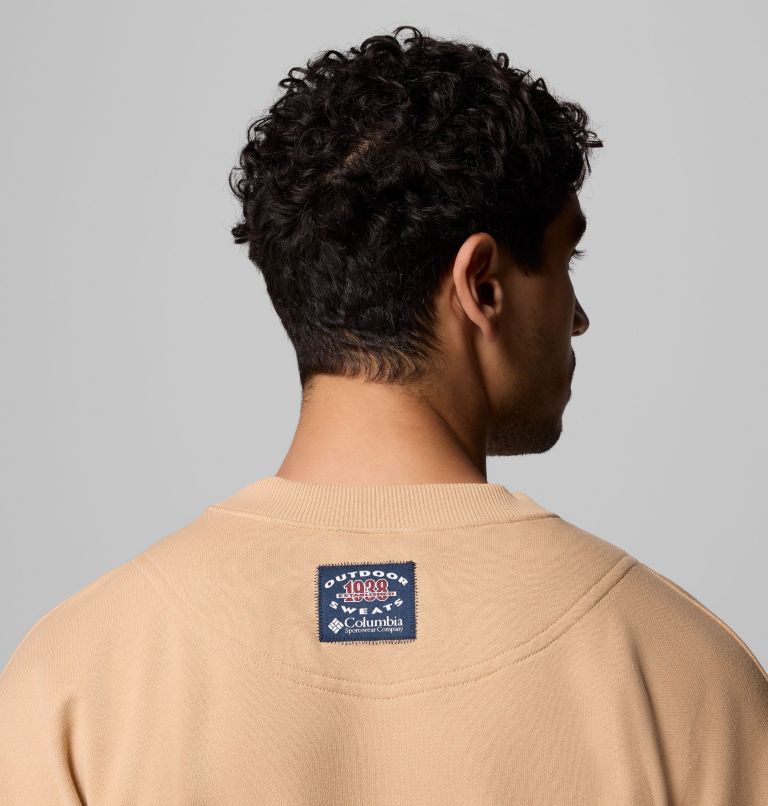 Men's Bugasweat Graphic Crew, Color: Canoe, image 6