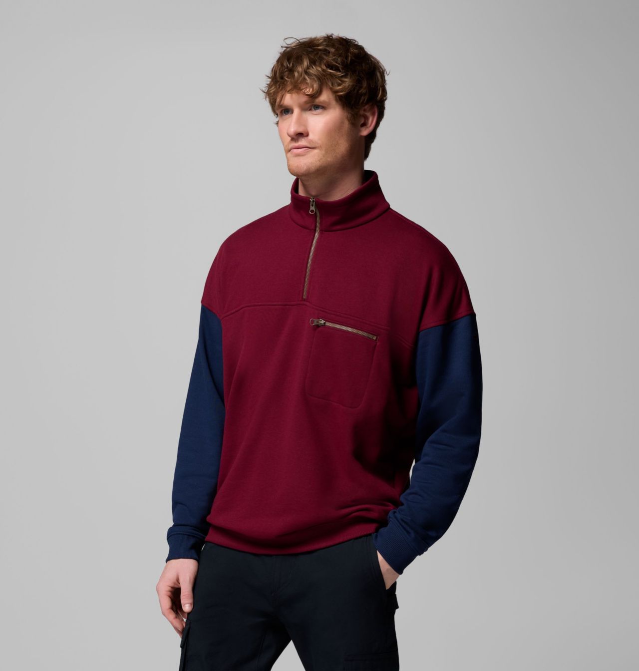 Men's Bugasweat™ Half Zip Pullover | 624 | M 4