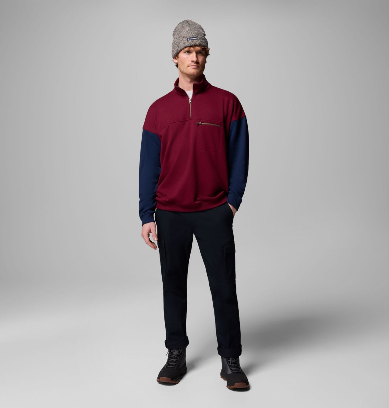 Men's Bugasweat™ Half Zip Pullover | 624 | M 2