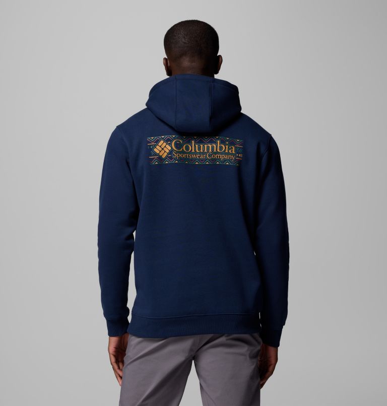 Meridian Creek Hoodie mit Grafik für Männer, Color: Collegiate Navy Branded Blanket, image 1