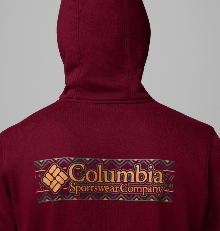 Meridian Creek Hoodie mit Grafik für Männer, Color: Rich Wine Branded Blanket, image 6