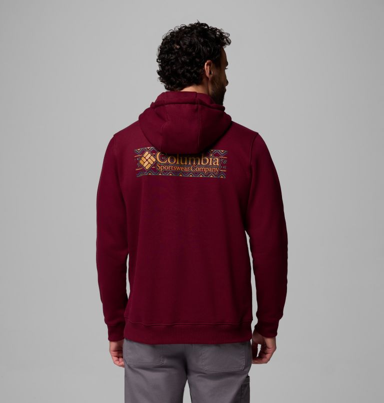 Meridian Creek Hoodie mit Grafik für Männer, Color: Rich Wine Branded Blanket, image 3