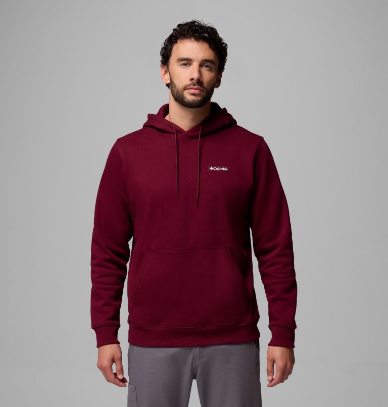 Meridian Creek Hoodie mit Grafik für Männer, Color: Rich Wine Branded Blanket, image 1
