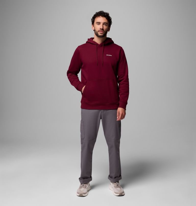 Meridian Creek Hoodie mit Grafik für Männer, Color: Rich Wine Branded Blanket, image 2