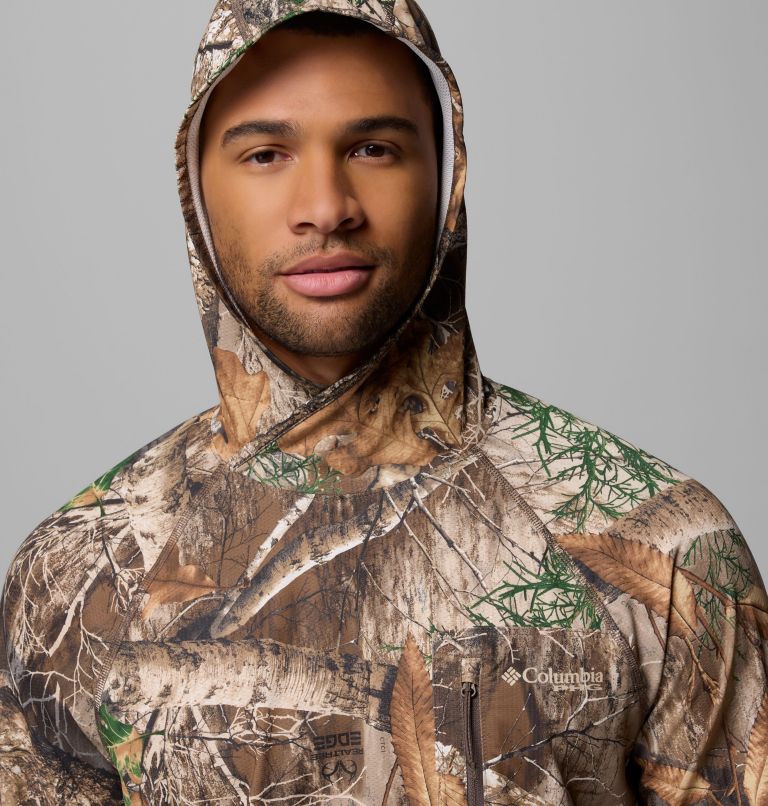 Men's Nomatis Performance Hunting Hoodie, Color: Realtree Edge, image 7