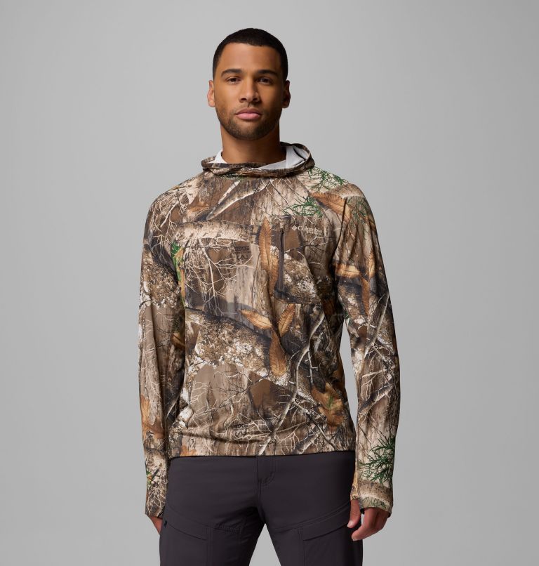 Men's Nomatis Performance Hunting Hoodie, Color: Realtree Edge, image 1