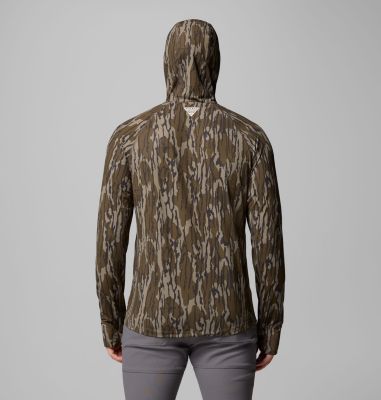 Men's Nomatis Performance Hunting Hoodie, Color: Mossy Oak Bottomland, image 7
