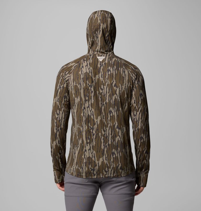 Men's Nomatis Performance Hunting Hoodie, Color: Mossy Oak Bottomland, image 3