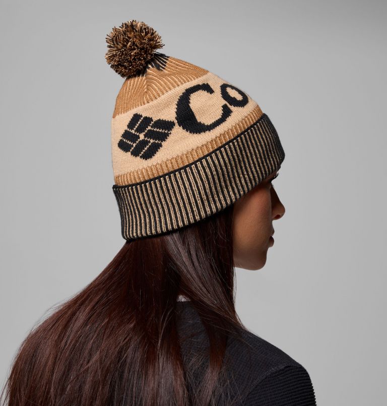 Polar Powder III Beanie, Color: Black, Camel Brown, Canoe, image 7