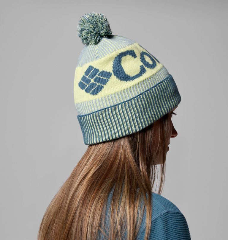 Polar Powder III Beanie, Color: Everblue, Crushed Blue, Citron Haze, image 7