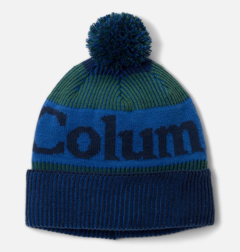 Polar Powder III Beanie, Color: Coll Navy, Rain Forest, Mountain Blue, image 1