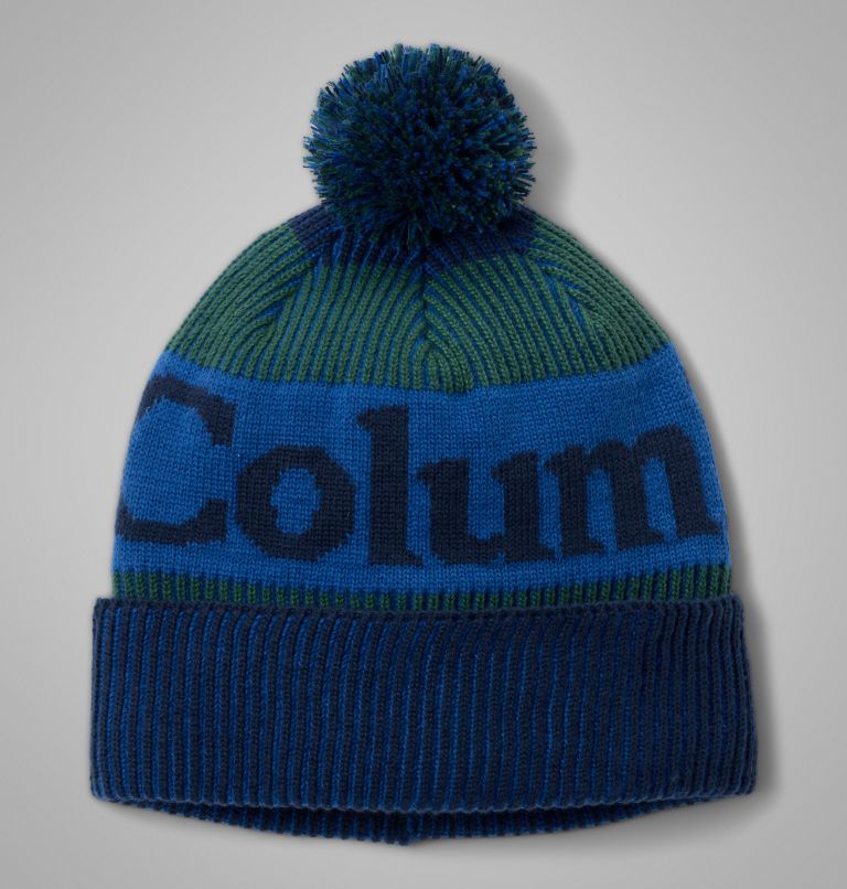 Polar Powder III Beanie, Color: Coll Navy, Rain Forest, Mountain Blue, image 1