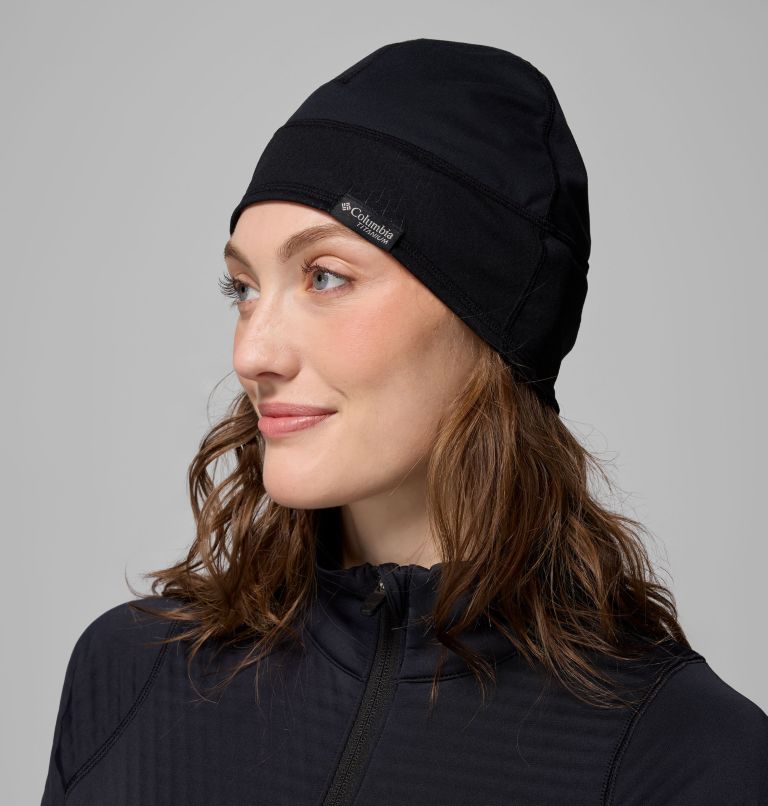 Titanium Performance Beanie, Color: Black, image 5