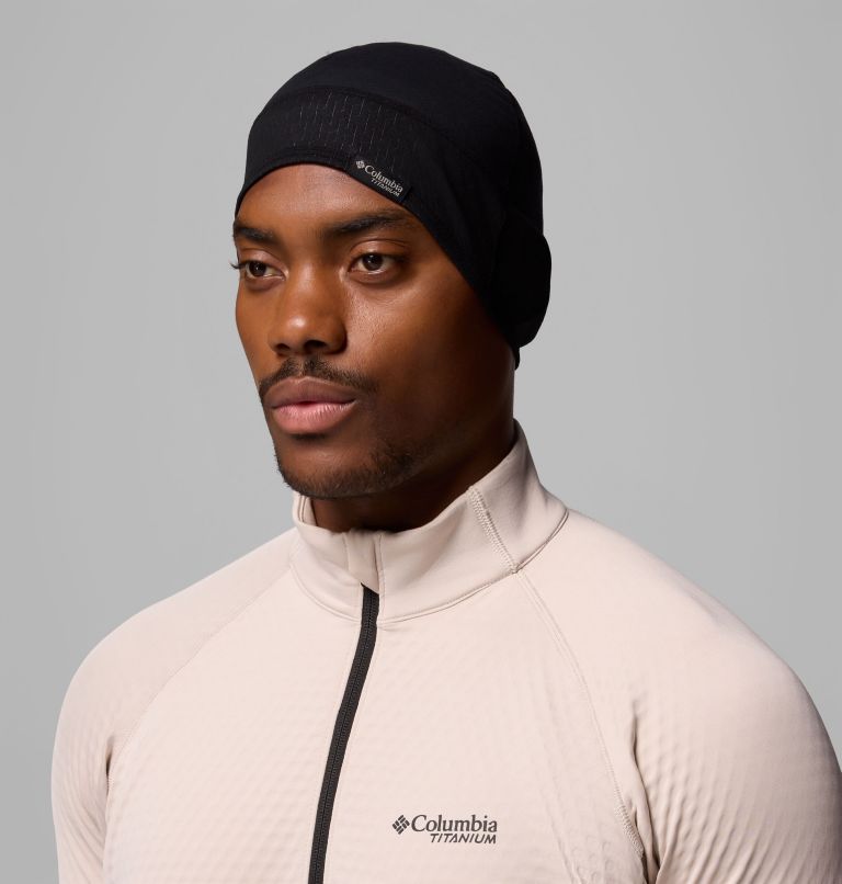 Titanium Performance Beanie, Color: Black, image 3