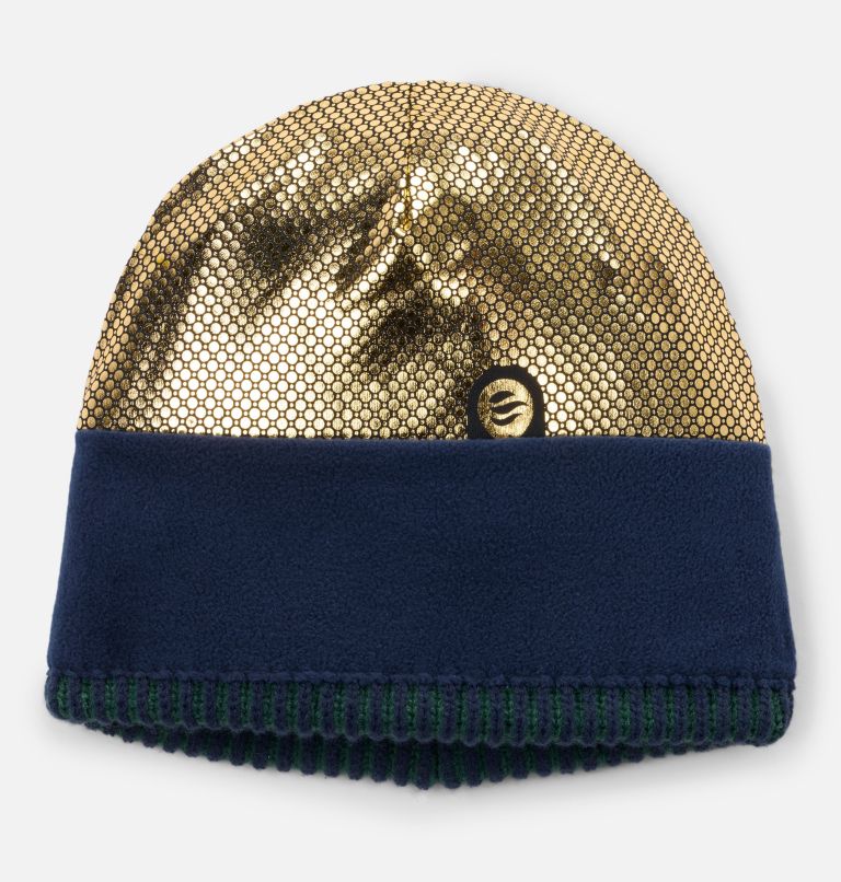 Kids' Polar Powder III Beanie, Color: Coll Navy, Mountain Blue, Rain Forest, image 3