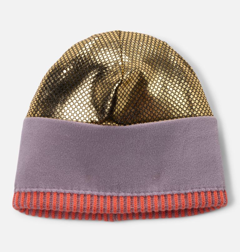 Kids' Polar Powder III Beanie, Color: Shale Purple, Lavender Pearl, Zing, image 3