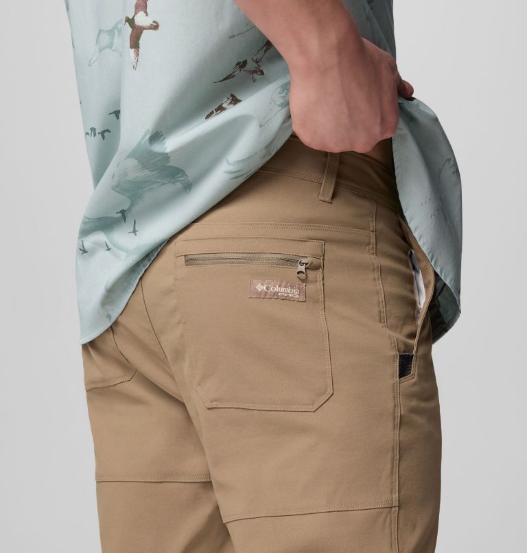 Men's Saddle Point Pants, Color: Flax, image 6